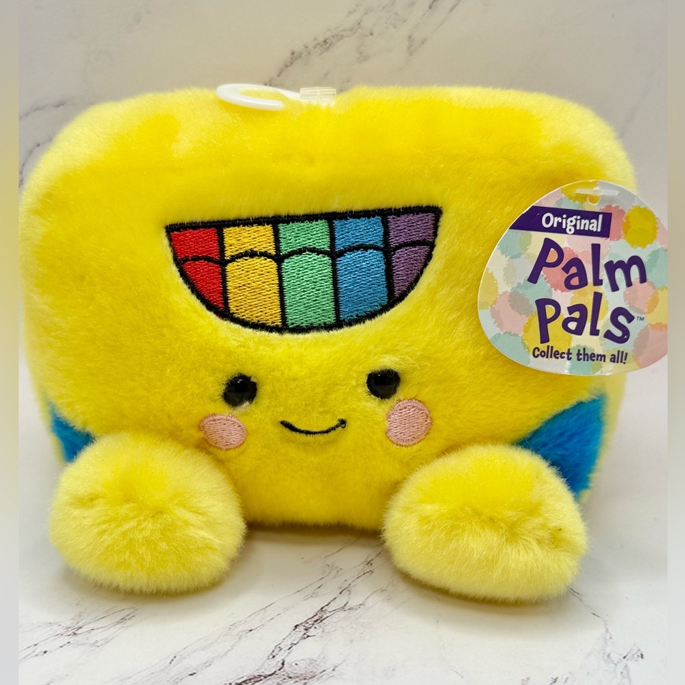 Palm Pals Aurora teacher set of 4 plush toys- pencil, glue, apple, crayons NWT - Picture 6 of 6